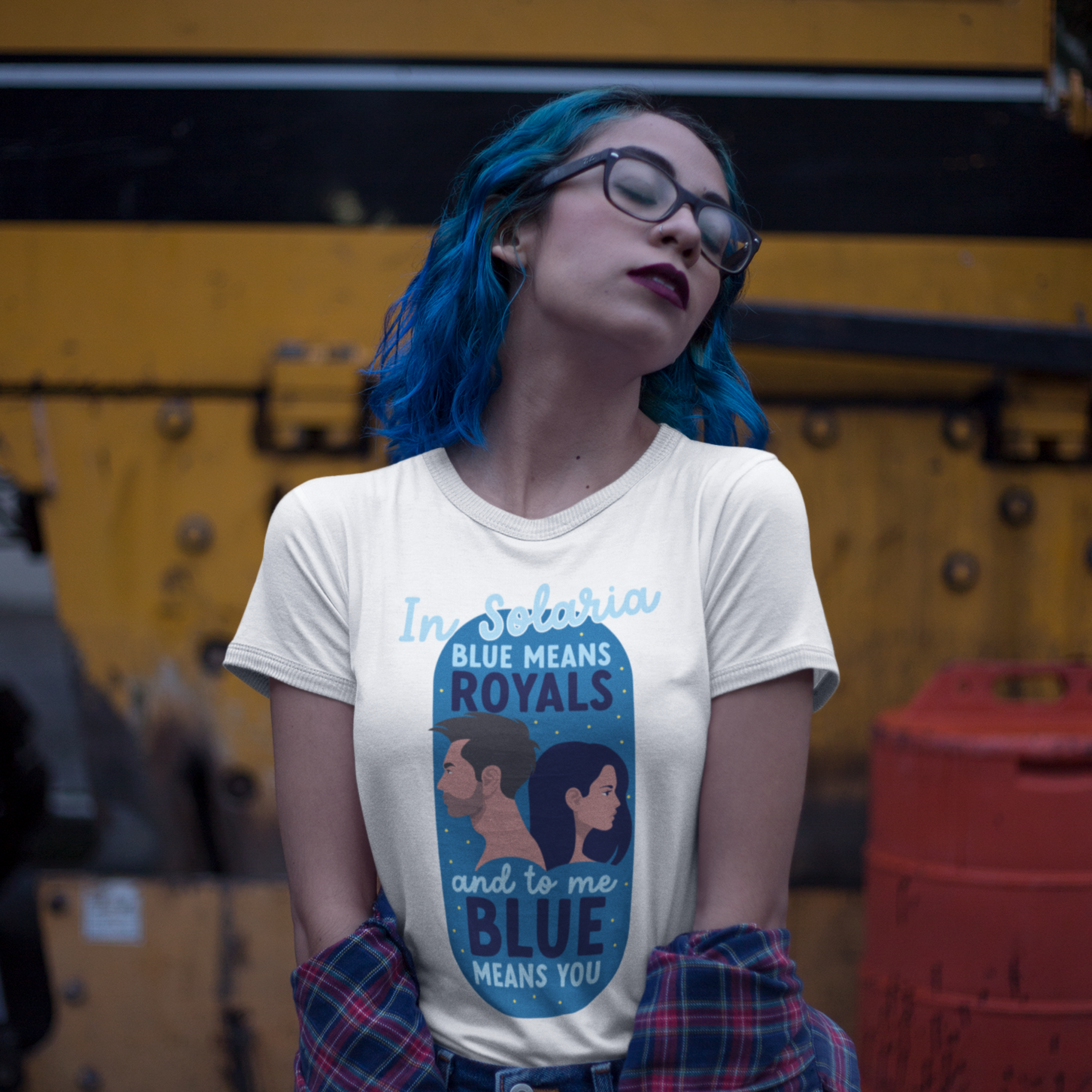 Blue Means You- Orion and Darcy - tshirt -Zodiac Academy - t-shirt - C –  Books Know No Age