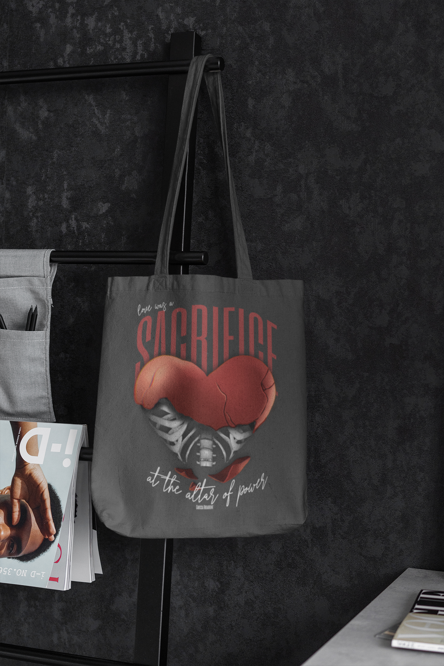 Love Was A Sacrifice - Tote - Serpent and The Wings of Night - Carissa Broadbent - Officially Licensed