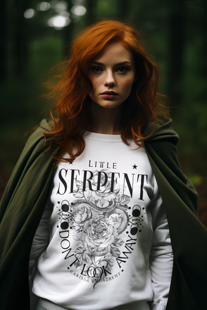 Don't Look Away - Carissa Broadbent - Officially Licensed - Sweatshirt - Serpent and The Wings of Night