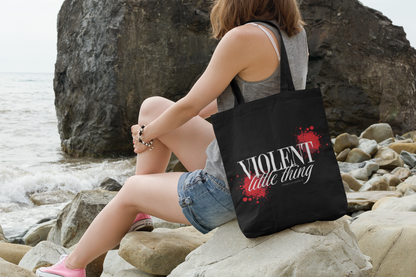 Violent Little Thing Tote - Fourth Wing - Rebecca Yarros - Officially Licensed